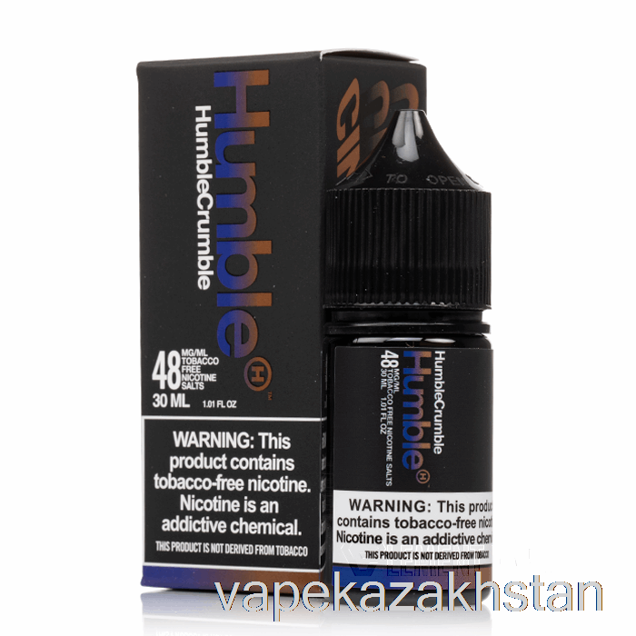 Vape Kazakhstan Humble Crumble - Humble Salts - 30mL 48mg